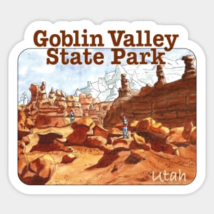 Goblin Valley State Park, Utah Sticker